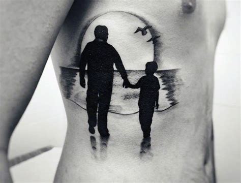 tatuajes padre e hijos|70 Tatuajes de padre e hijo increíbles para decirlo。